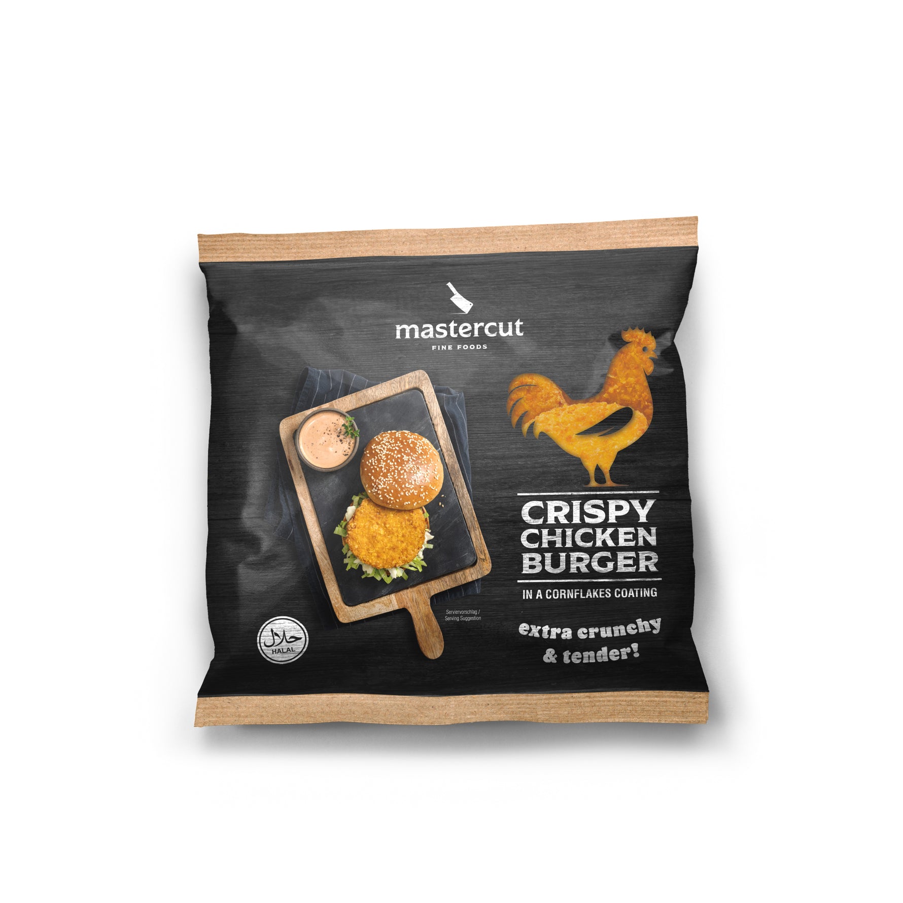 Mastercut Crispy Chicken Burger 1kg 10x100g
